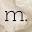 m