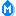 m