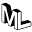 m