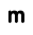 m