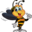 v