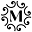 m