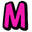 m