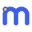 m