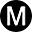 m