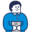 m