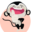 m