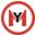 m