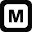m