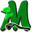 m