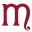 m