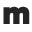 m