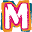 m