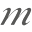 m