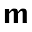 m