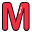 m