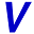v