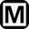 m