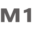 m
