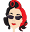 m