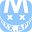 m
