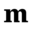 m