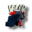 v
