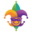 m