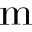 m