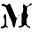 m