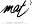 m