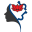 m