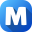 m