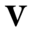 v
