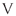 v