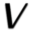 v