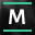 m