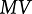 m