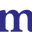 m