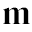 m