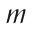 m