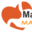 m