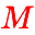 m