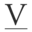 v