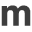 m