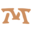 m