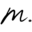m