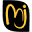 m