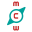 m