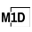 m